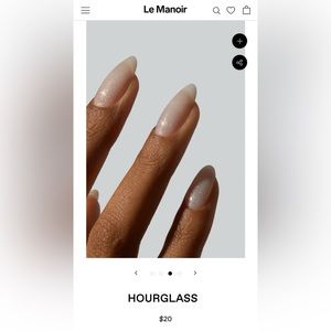 New in Bottle - Hourglass - Gelcare Le Manoir Gel Polish